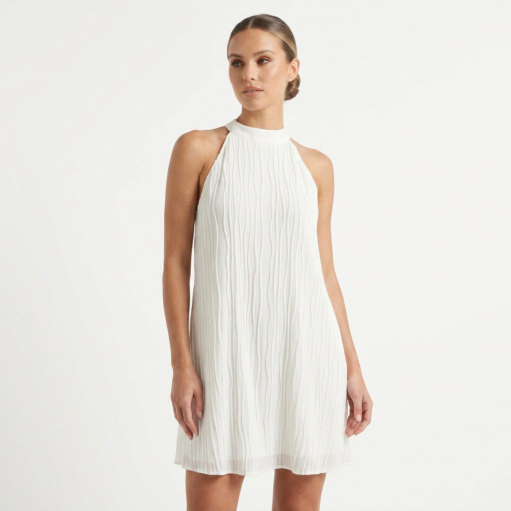 Elara Halter Mini Dress