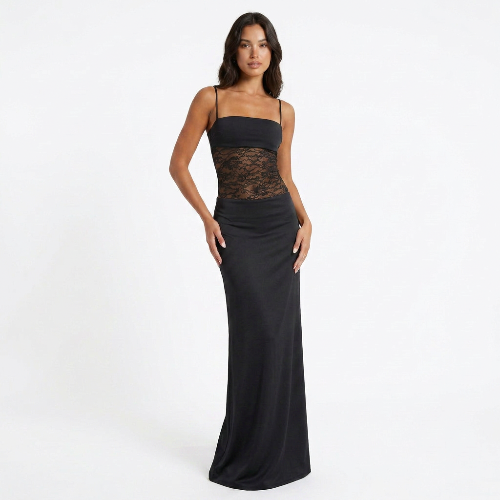 Scarlett Lace Maxi Dress