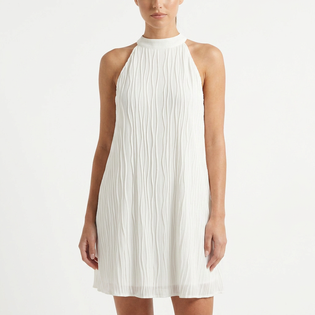 Elara Halter Mini Dress