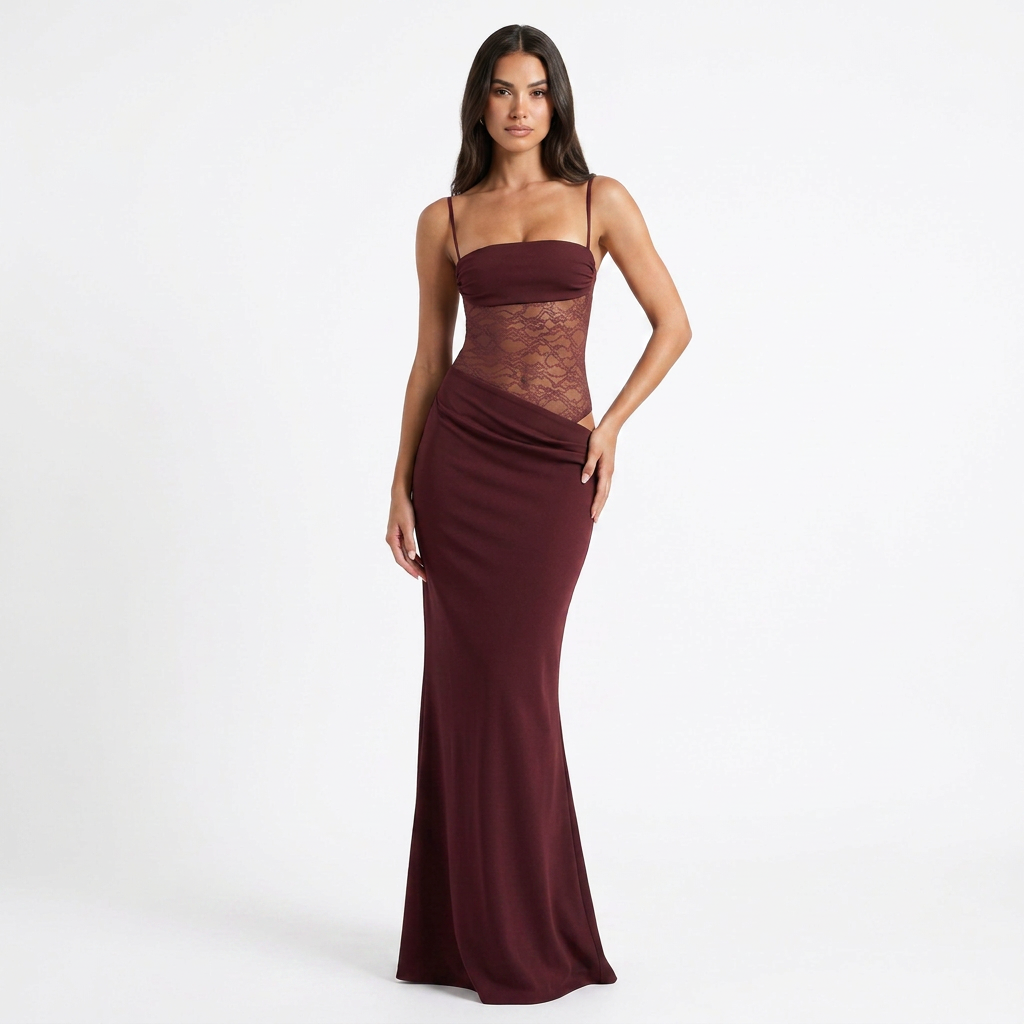 Scarlett Lace Maxi Dress