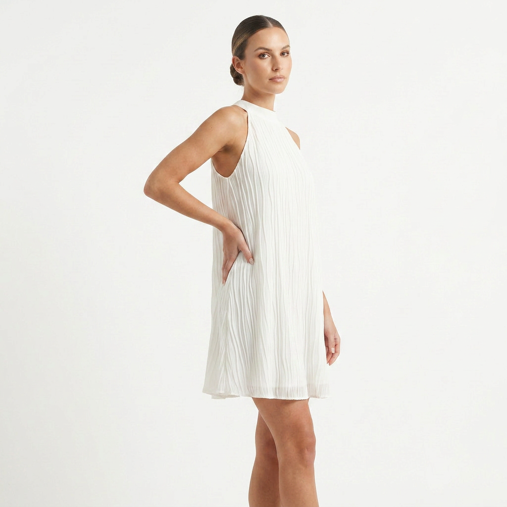 Elara Halter Mini Dress